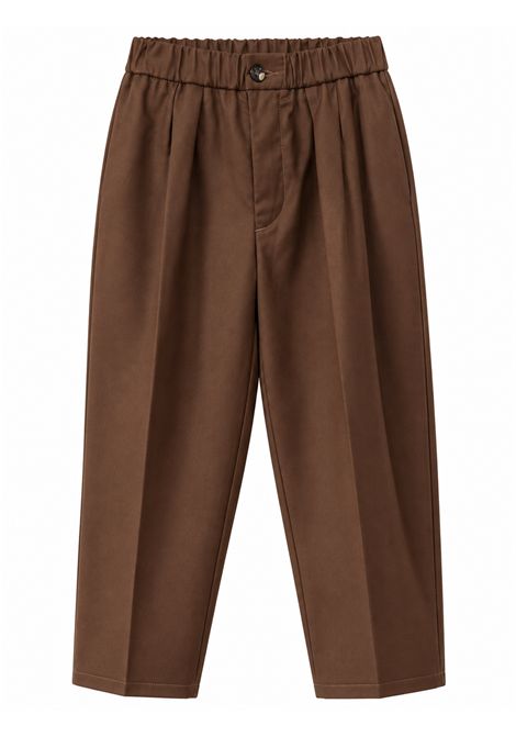 Pantaloni con vita elasticizzata MICHAEL COAL | MC 7157169 NOCCIOLA